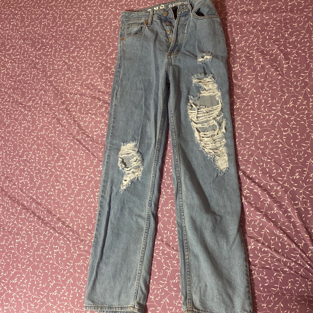 Girls 90s boyfriend jeans